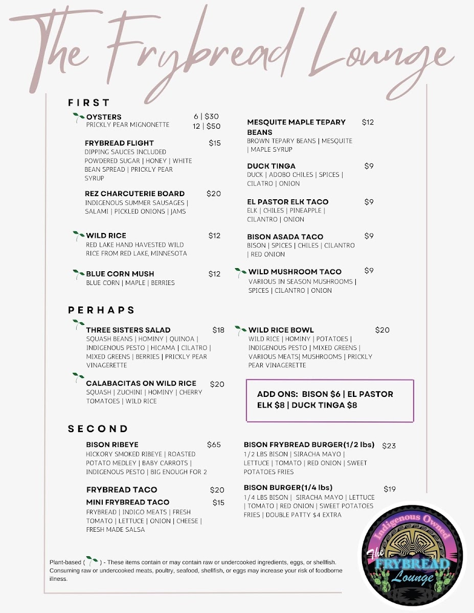 Menu The Frybread Lounge-2