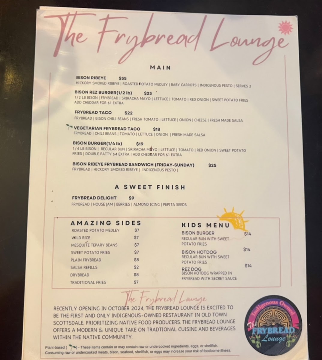 Menu The Frybread Lounge-8